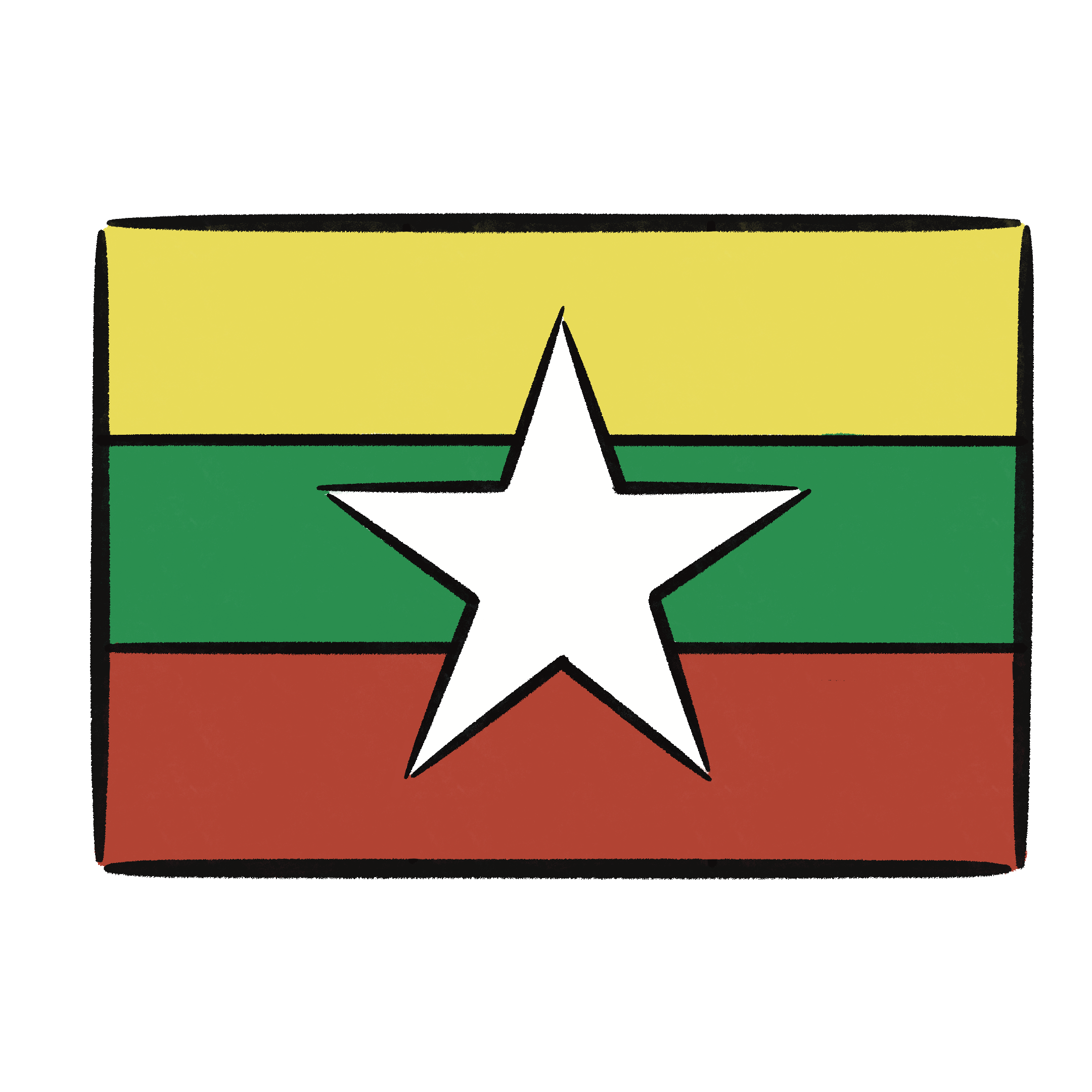 ミャンマー国旗