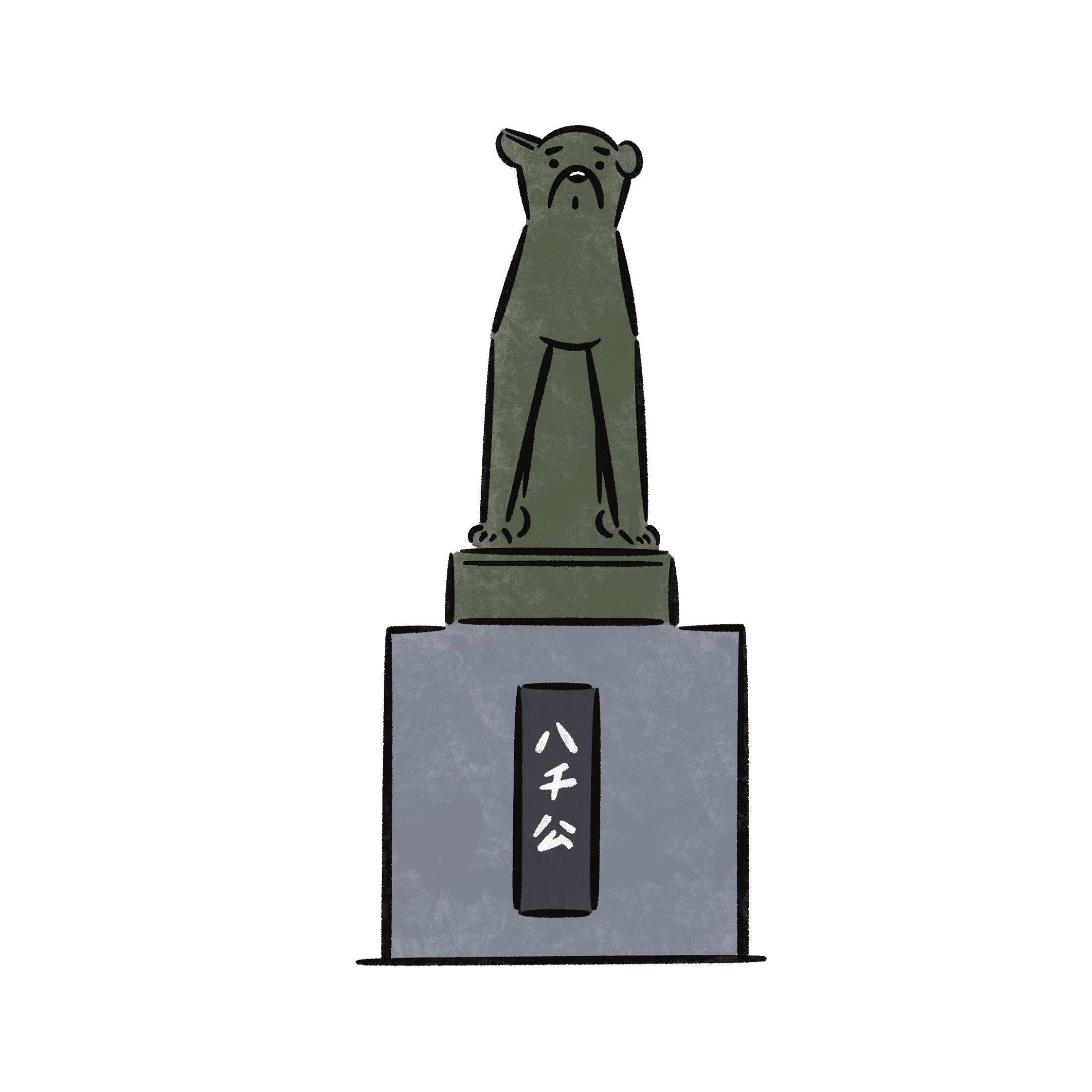 ハチ公像